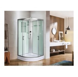 Душевая кабина Weltwasser WW 500 WERRA 801 80х80 прозрачное стекло, профиль хром матовый