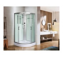 Душевая кабина Weltwasser WW 500 WERRA 901 90х90 прозрачное стекло, профиль хром матовый