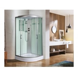 Душевая кабина Weltwasser WW 500 WERRA 802 80х80 прозрачное стекло, профиль хром матовый