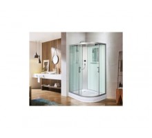 Душевая кабина Weltwasser WW 500 WERRA 1201 120х120 прозрачное стекло, профиль хром матовый, левая