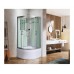 Душевая кабина Weltwasser WW 500 HALLE 1001 100х100 прозрачное стекло, профиль хром матовый
