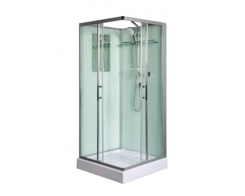 Душевая кабина Weltwasser WW 500 LAINE 901 90х90 прозрачное стекло, профиль хром матовый