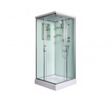 Душевая кабина Weltwasser WW 500 LAINE 804 80х80 прозрачное стекло, профиль хром матовый