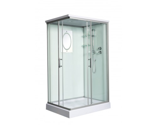 Душевая кабина Weltwasser WW 500 LAINE 1202 120х120 прозрачное стекло, профиль хром матовый