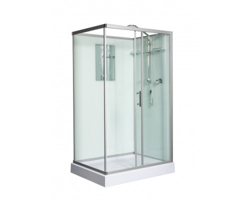 Душевая кабина Weltwasser WW 500 LAINE 1211 120х120 прозрачное стекло, профиль хром матовый