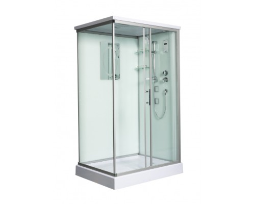 Душевая кабина Weltwasser WW 500 LAINE 1214 120х120 прозрачное стекло, профиль хром матовый