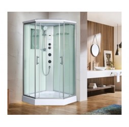 Душевая кабина Weltwasser WW500 NESSE 902 90х90 прозрачное стекло, профиль хром матовый