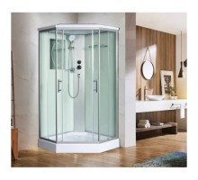 Душевая кабина Weltwasser WW 500 NESSE 1004 100х100 прозрачное стекло, профиль хром матовый