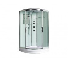 Душевая кабина Weltwasser WW500 EMMER 11015 110х110 прозрачное стекло, профиль хром матовый