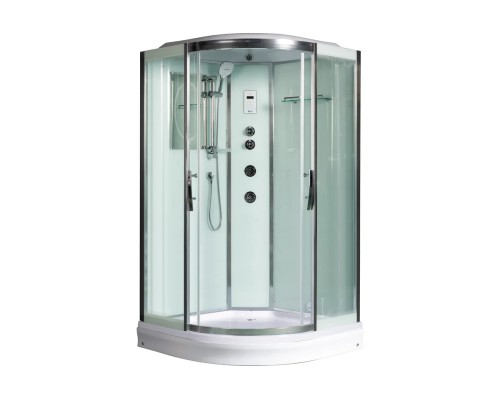 Душевая кабина Weltwasser WW500 EMMER 11015 110х110 прозрачное стекло, профиль хром матовый