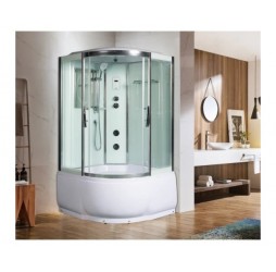 Душевая кабина Weltwasser WW500 EMMER 12055 120х120 прозрачное стекло, профиль хром матовый