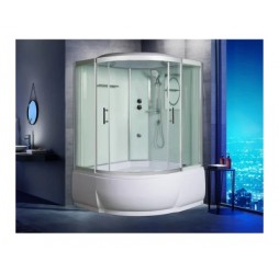 Душевая кабина Weltwasser WW500 EMMER 13555 130х130 прозрачное стекло, профиль хром матовый