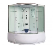 Душевая кабина Weltwasser WW500 EMMER 15055 150х150 прозрачное стекло, профиль хром матовый