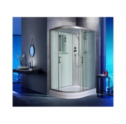 Душевая кабина Weltwasser WW 500 WERRA 1202 120х120 прозрачное стекло, профиль хром матовый, правая