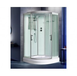 Душевая кабина Weltwasser WW500 EMMER 11015-2 110х110 прозрачное стекло, профиль хром матовый