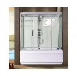 Душевая кабина Weltwasser WW500 EMMER 170/85/55-2 170х85 прозрачное стекло, профиль хром матовый