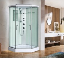 Душевая кабина Weltwasser WW500 NESSE 904 90х90 прозрачное стекло, профиль хром матовый