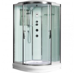 Душевая кабина Weltwasser WW500 EMMER 12015 120х120 прозрачное стекло, профиль хром матовый