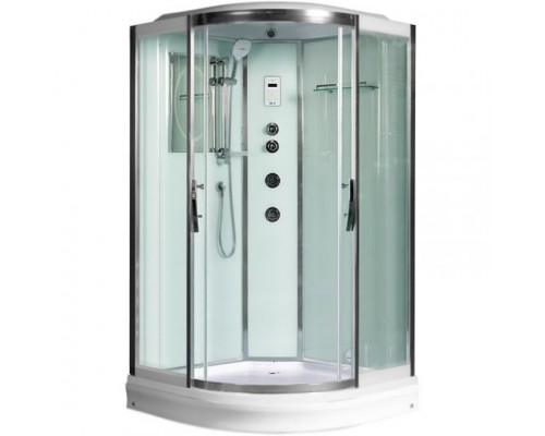 Душевая кабина Weltwasser WW500 EMMER 12015 120х120 прозрачное стекло, профиль хром матовый