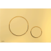 Кнопка и панель смыва, AlcaPlast ALCA золото глянец (теплый) круг M675