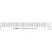 Душевой лоток AlcaPlast APZ1101- 650 Low с порогами для перфорированной решетки