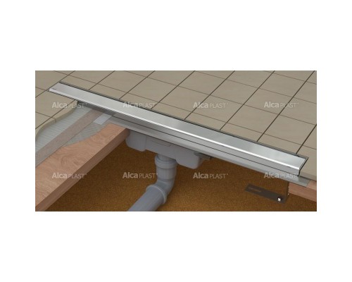 Душевой лоток AlcaPlast APZ1106-950 Professional Low вертикальный выпуск, низкий