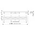 Душевой лоток AlcaPlast APZ8-650M
