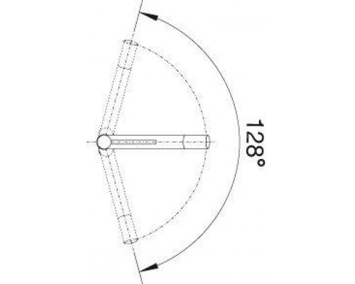 Смеситель для кухни Blanco Alta-S Compact 515329, с выдвижной лейкой, хром/шампань