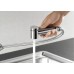 Смеситель для кухни Blanco Tivo-S 517619, с выдвижной лейкой, хром/серый беж