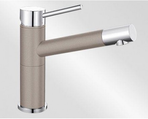 Смеситель для кухни Blanco Alta Compact 517633, хром/серый беж