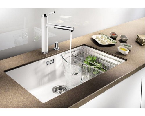 Мойка для кухни под столешницу Blanco Subline 700-U Level 73x46 523542, белый