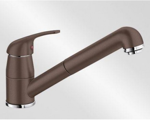 Смеситель для кухни Blanco Daras-S 524196, с выдвижной лейкой, кофе