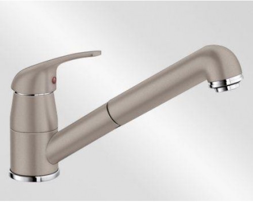 Смеситель для кухни Blanco Daras-S 524197, с выдвижной лейкой, серый беж