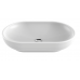 Умывальник Mina овальный на столешницу 40*65 см, белый, MN165-00CB00E-0000