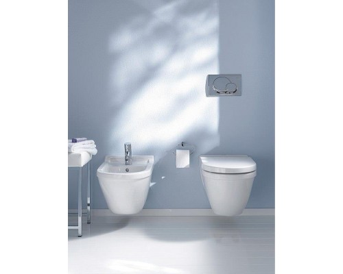 Подвесной унитаз Duravit Starck 3, 2200090000, белый 360х540