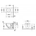 Подвесной унитаз Duravit Starck 3, 2200090000, белый 360х540