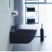 Duravit Happy D.2 Унитаз подвесной без смывного края антрацит/антрацит матовый 2222098900
