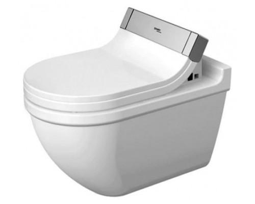 2226590000 Duravit STARСК 3 унитаз подвесной 370 х 620 мм с вертикальным смывом вкл. крепл. и компоненты для подключения SensoWash