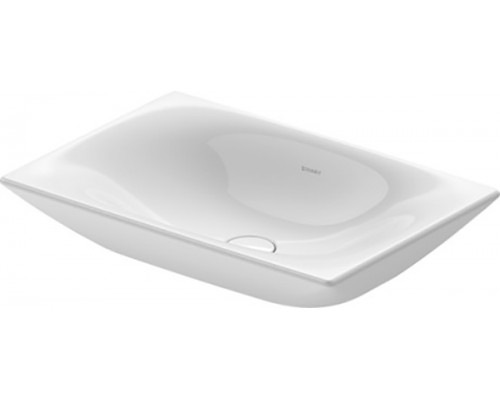 DURAVIT 2358600000 VIU Раковина 600х430 мм, без отв. под смеситель, без перелива, шлифованная, крепеж в комплекте