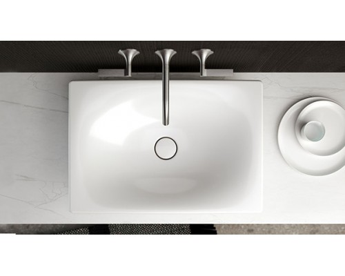 DURAVIT 2358600000 VIU Раковина 600х430 мм, без отв. под смеситель, без перелива, шлифованная, крепеж в комплекте