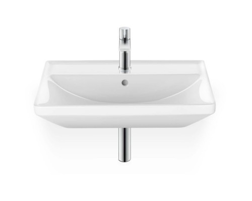 DURAVIT 2366550000 D-NEO Раковина 550 x 440 mm, 1 отв под смеситель, с переливом