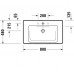 DURAVIT 23678000001 D-NEO Раковина 800 x 480 mm, 1 отв под смеситель, с переливом WonderGliss