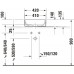 DURAVIT 2373420079 ZENCHA Раковина 420х420 мм, шлифованная, без перелива, сливной клапан с керамической крышкой в комплекте, вкл.крепление
