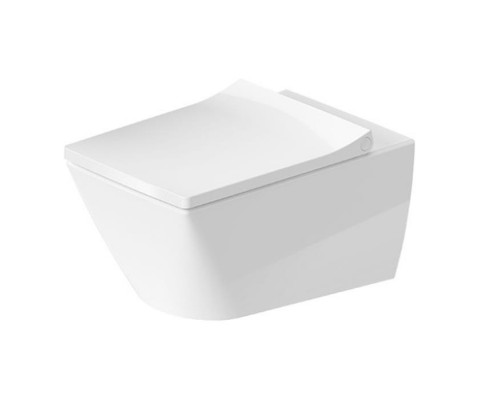 Унитаз подвесной Duravit Viu 2511090000 безободковый, белый