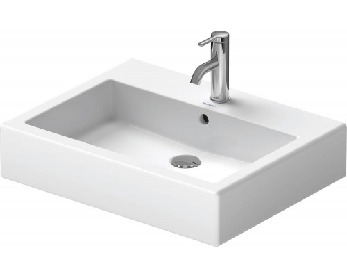 DURAVIT 0454600000 VERO рак. 60 см с отвер. д/крана нешлифов., без крепления