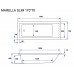 Ванна акриловая Excellent Marella Slim 170x70 (новая коллекция) WAEХ.MRL17WHS