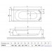 Акриловая ванна Excellent Oceana 170x75