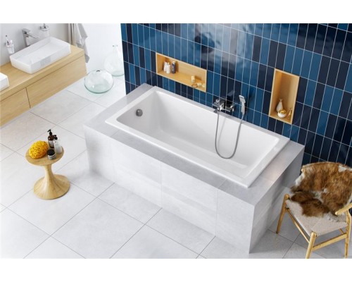 Акриловая ванна Excellent Wave Slim 180х80