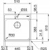 Кухонная мойка из нержавеющей стали Franke 127.0688.779 BCX 210-51 TL