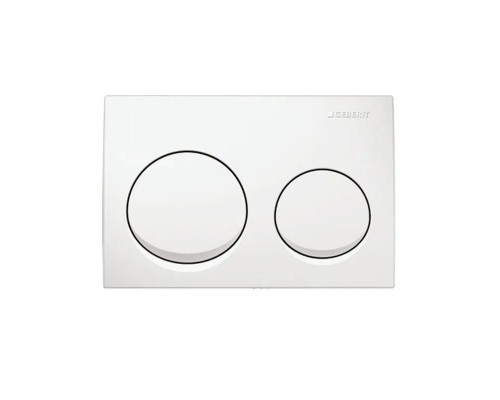 Инсталляция для унитаза Geberit Alpha 458.233.00.2 с кнопкой Geberit Alpha 20 белая 115.040.11.5